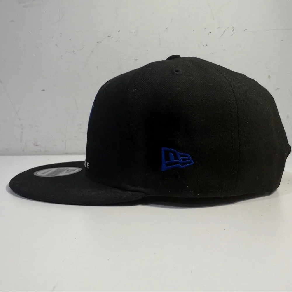 New Era TrackHouse NASCAR Cap Hat Snap Back Blue Black Skull 99 Logo